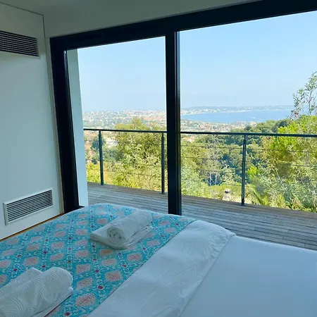 Bambou Bei Cannes Mit Blick Auf Cap Antibes Willa